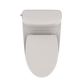 TOTO MS642124CEFG#11 Nexus One-Piece Elongated 1.28 GPF Universal Height Toilet with CEFIONTECT and SS124 SoftClose Seat , Colonial White