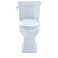 TOTO CST404CUFG#11 Promenade II 1G Two-Piece Elongated 1.0 GPF Universal Height Toilet with CEFIONTECT , Colonial White