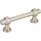 ATLAS 314-BRN Bronte 3" Center to Center Bar Pull - Brushed Nickel