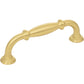 JEFFREY ALEXANDER 658-96BG Tiffany 96 mm Center-to-Center Bar Pull - Brushed Gold