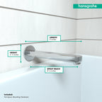 HANSGROHE 14421001 Metris S Tub Spout 9" - Chrome