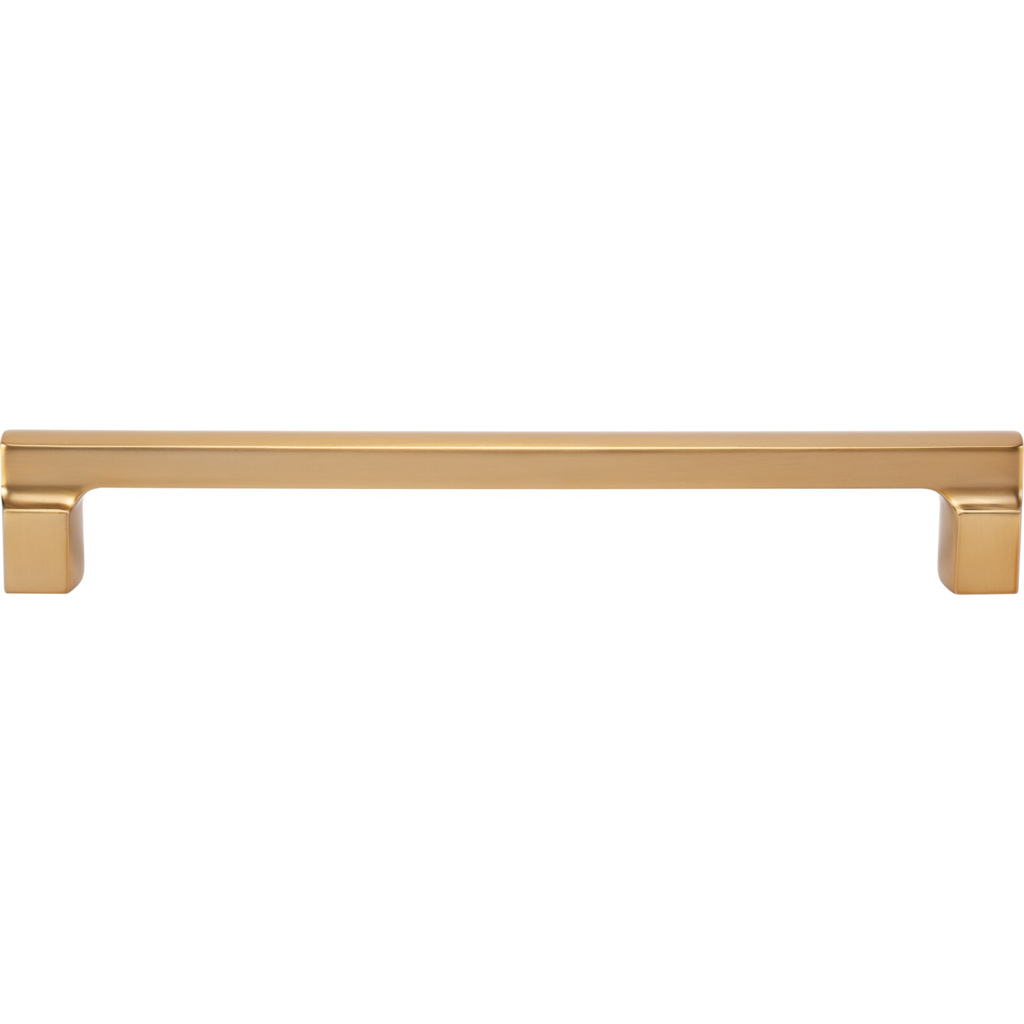 ATLAS A528-WB Reeves 12" Center to Center Bar Pull - Warm Brass