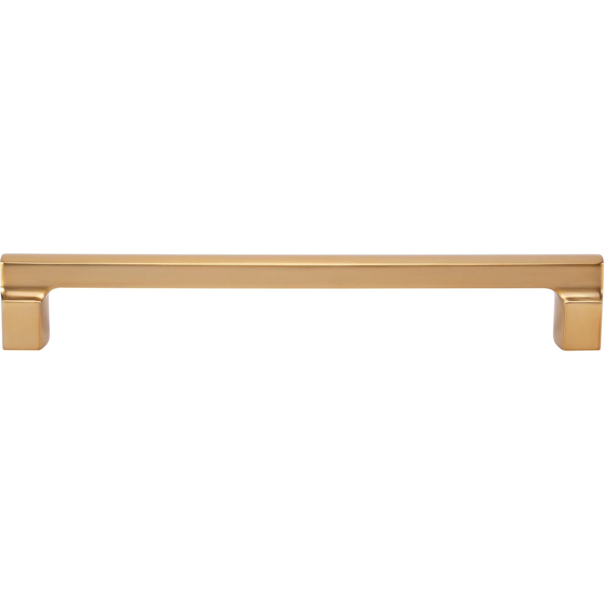 ATLAS A528-WB Reeves 12" Center to Center Bar Pull - Warm Brass