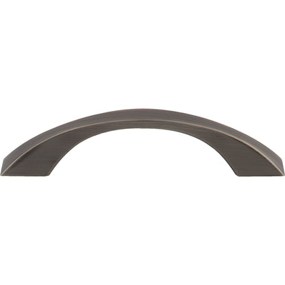 JEFFREY ALEXANDER 767-96BNBDL Philip 96 mm Center-to-Center Arch Pull - Brushed Pewter