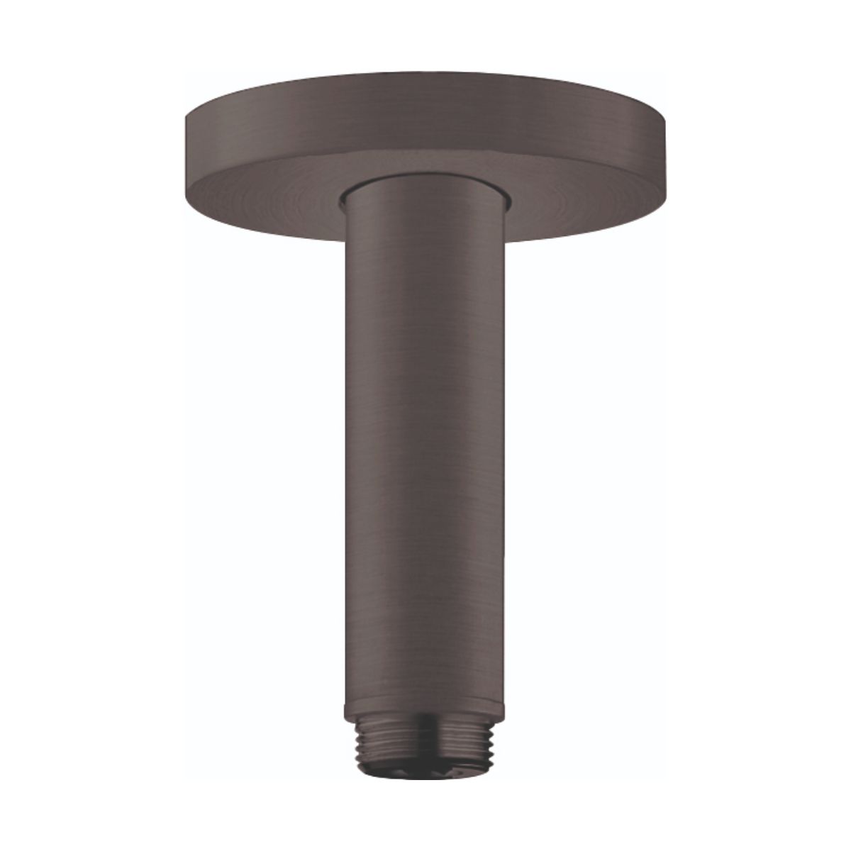 HANSGROHE 27393341 Raindance E Extension Pipe for Ceiling Mount - Brushed Black Chrome