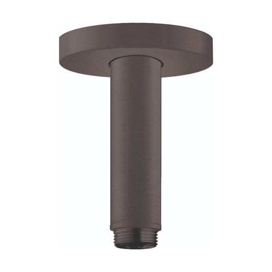 HANSGROHE 27393341 Raindance E Extension Pipe for Ceiling Mount - Brushed Black Chrome
