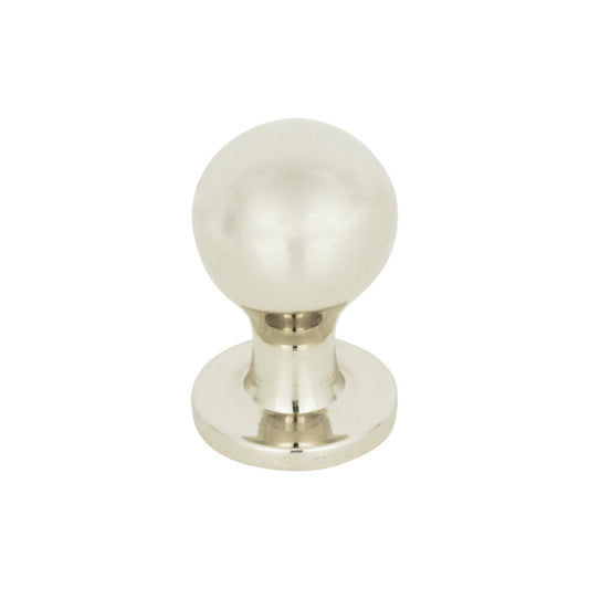 ATLAS A800-PN Nipple 3/4" Diameter Round Knob - Polished Nickel