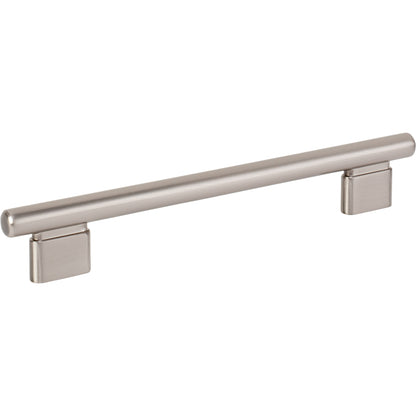 ATLAS A514-BRN Holloway 6 5/16" Center to Center Bar Pull - Brushed Nickel
