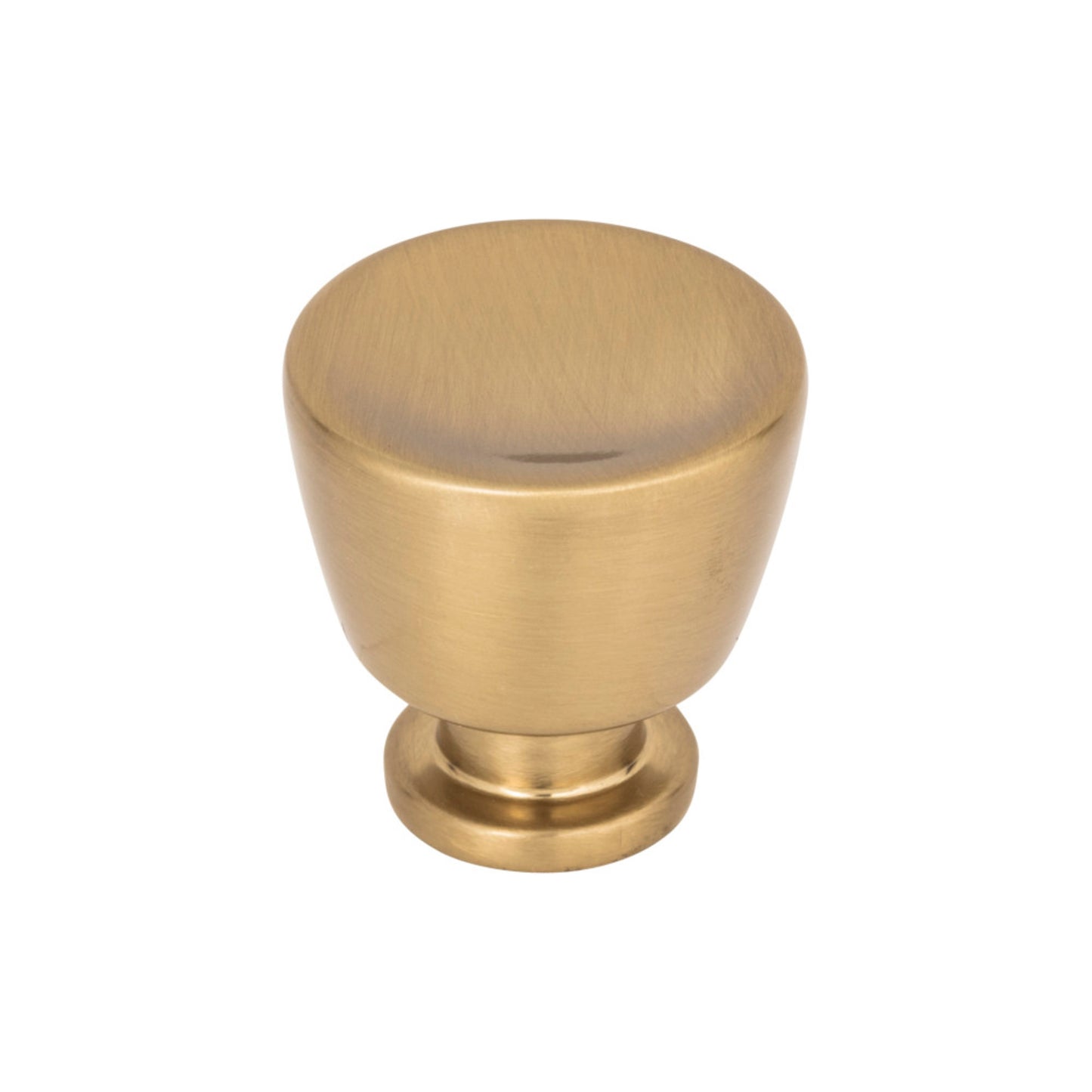 ATLAS 412-WB Tiki Hut 1 1/8" Diameter Round Knob , Warm Brass