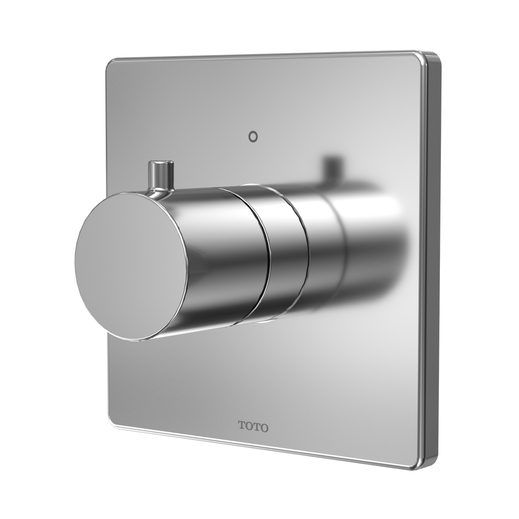 TOTO TBV02101U#CP Square Volume Control Valve Shower Trim - Polished Chrome