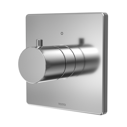 TOTO TBV02101U#CP Square Volume Control Valve Shower Trim - Polished Chrome