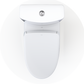 TOTO MW4464736CEMFGNA#01 WASHLET+ Aquia IV Two-Piece Elongated Dual Flush 1.28 and 0.9 GPF Toilet with Auto Flush S7A Contemporary Bidet Seat , Cotton White