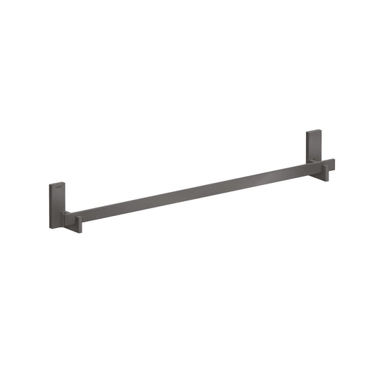 AXOR 42683340 Universal Rectangular Towel Bar, 32" - Brushed Black Chrome