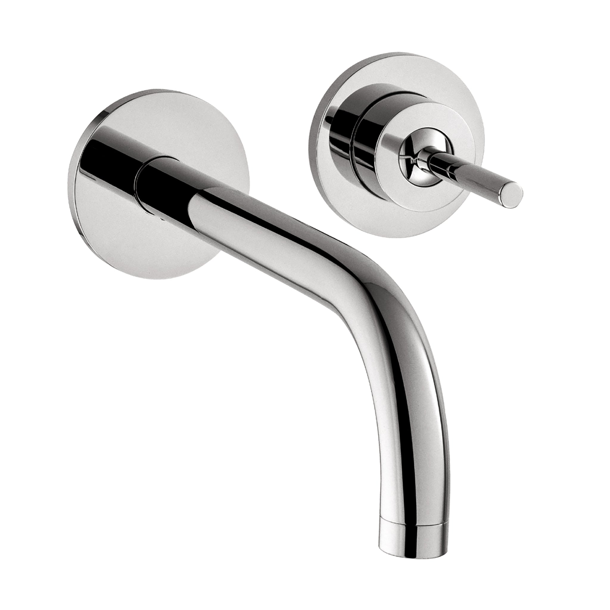 AXOR 38118001 Uno Wall-Mounted Single-Handle Faucet Trim, 1.2 GPM - Chrome
