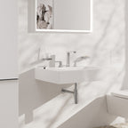 HANSGROHE 73031001 Tecturis E Widespread Faucet 150, 1.2 GPM - Chrome