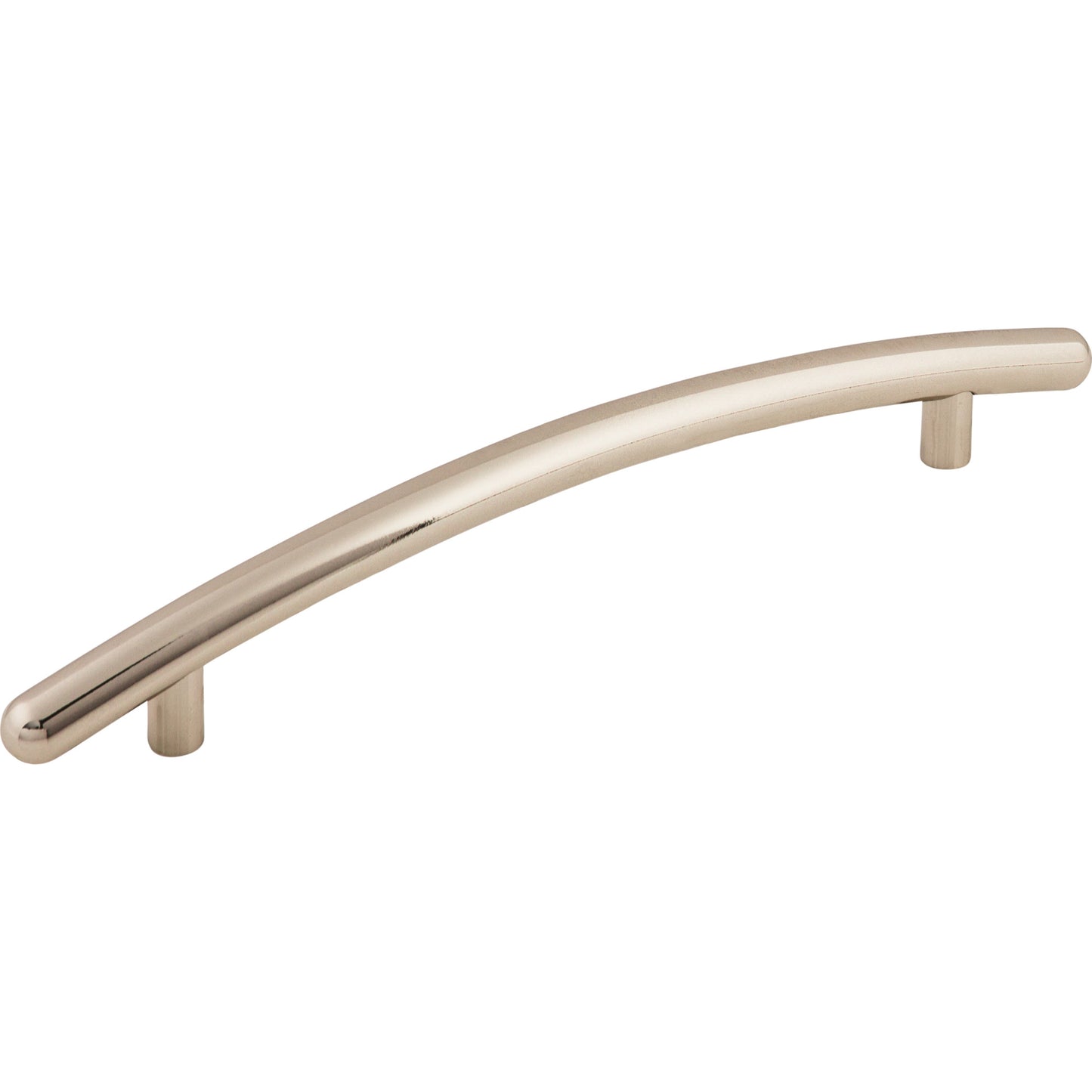 TOP KNOBS M1952 Curved 6 5/16" Center to Center Bar Pull - Polished Nickel