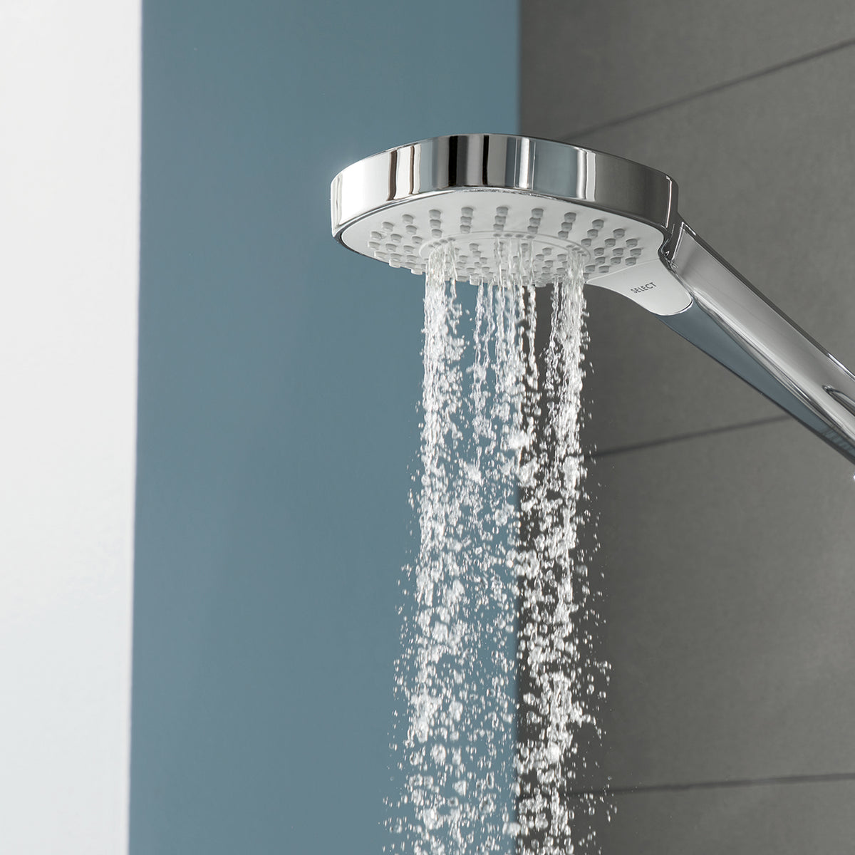 HANSGROHE 04724400 Croma Select S Handshower 110 3-Jet, 1.75 GPM - White/Chrome