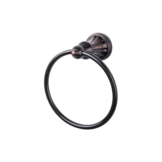 TOP KNOBS HUD5TB TOP BATH (R) Hudson Bath Towel Ring - Tuscan Bronze