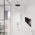 HANSGROHE 24338001 Pulsify E Extension Pipe for Ceiling Mount E, 4" - Chrome