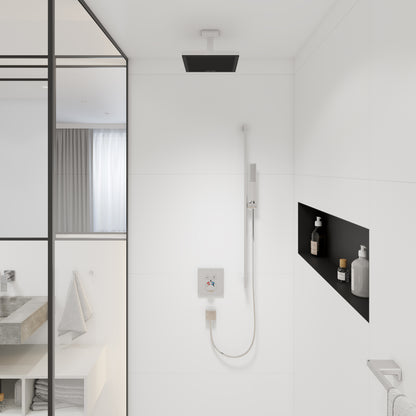 HANSGROHE 24338001 Pulsify E Extension Pipe for Ceiling Mount E, 4" - Chrome