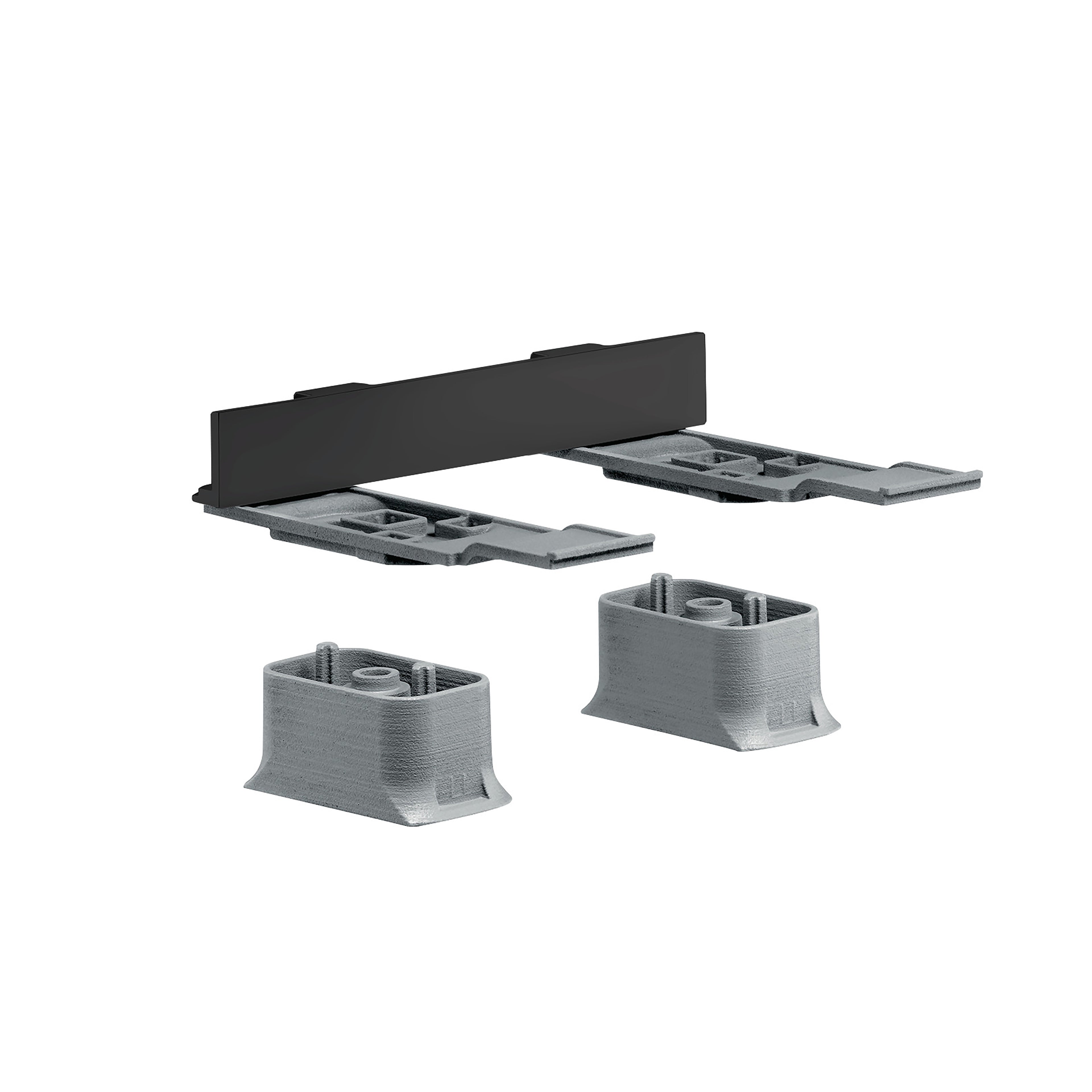 AXOR 42870670 Universal SoftSquare Adapter Set - Matte Black