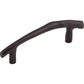 TOP KNOBS M1342 Aspen Twig 3 1/2" Center to Center Bar Pull - Medium Bronze