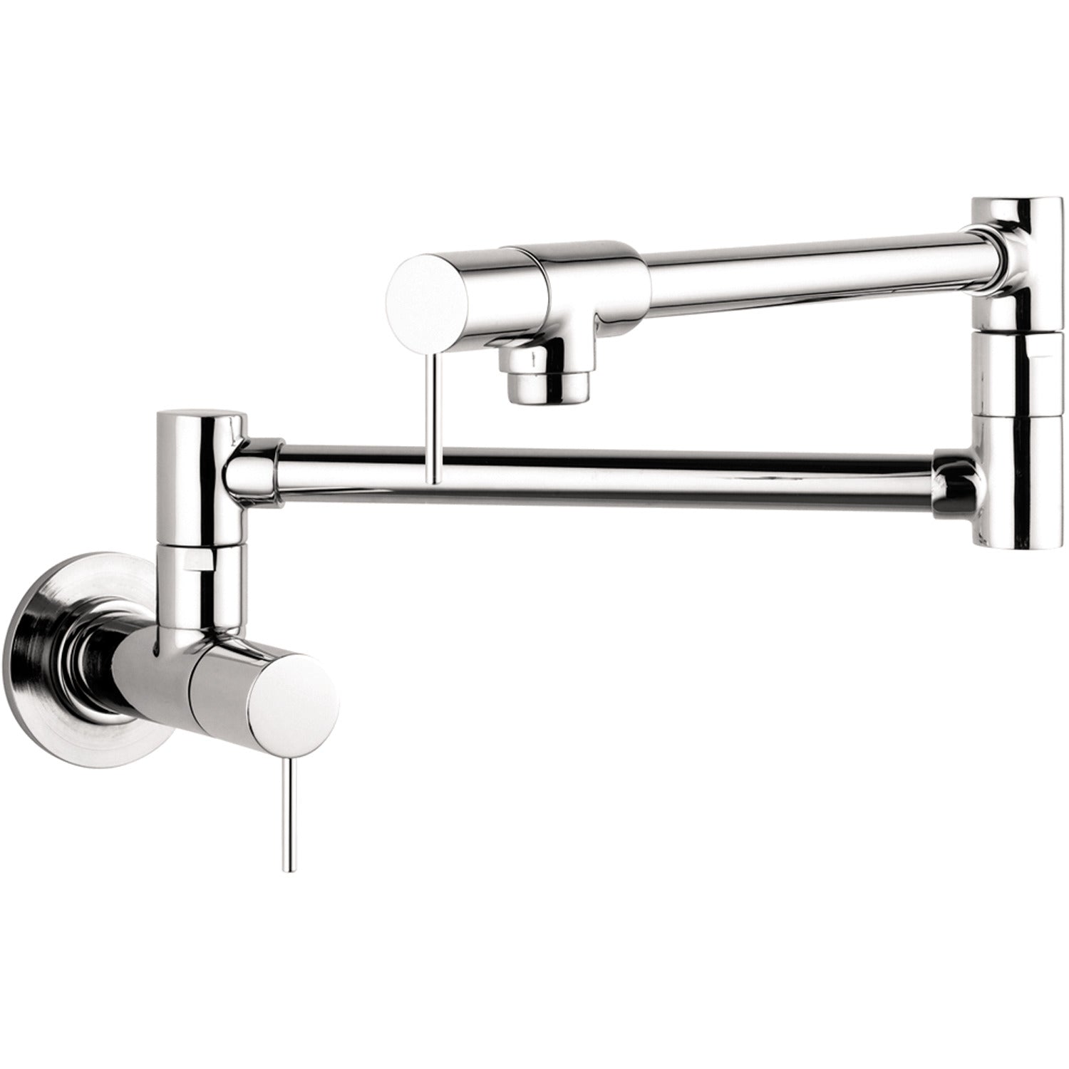 AXOR 10859001 Starck Pot Filler, Wall-Mounted - Chrome