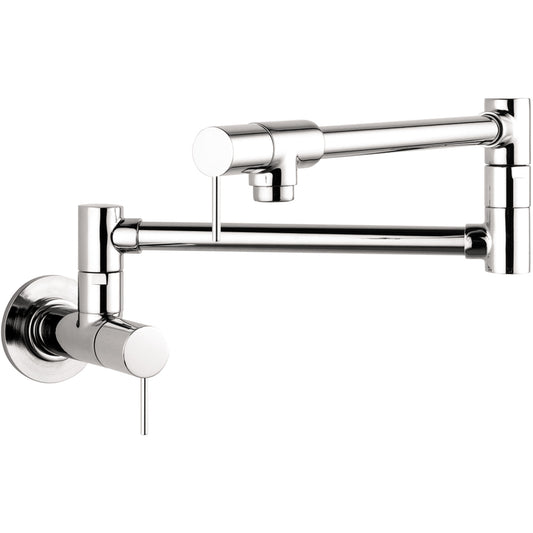 AXOR 10859001 Starck Pot Filler, Wall-Mounted - Chrome