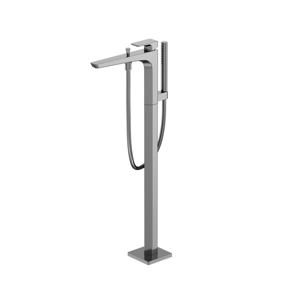 TOTO TBG07306U#CP Ge Single-Handle Free Standing Tub Filler With Handshower - Polished Chrome