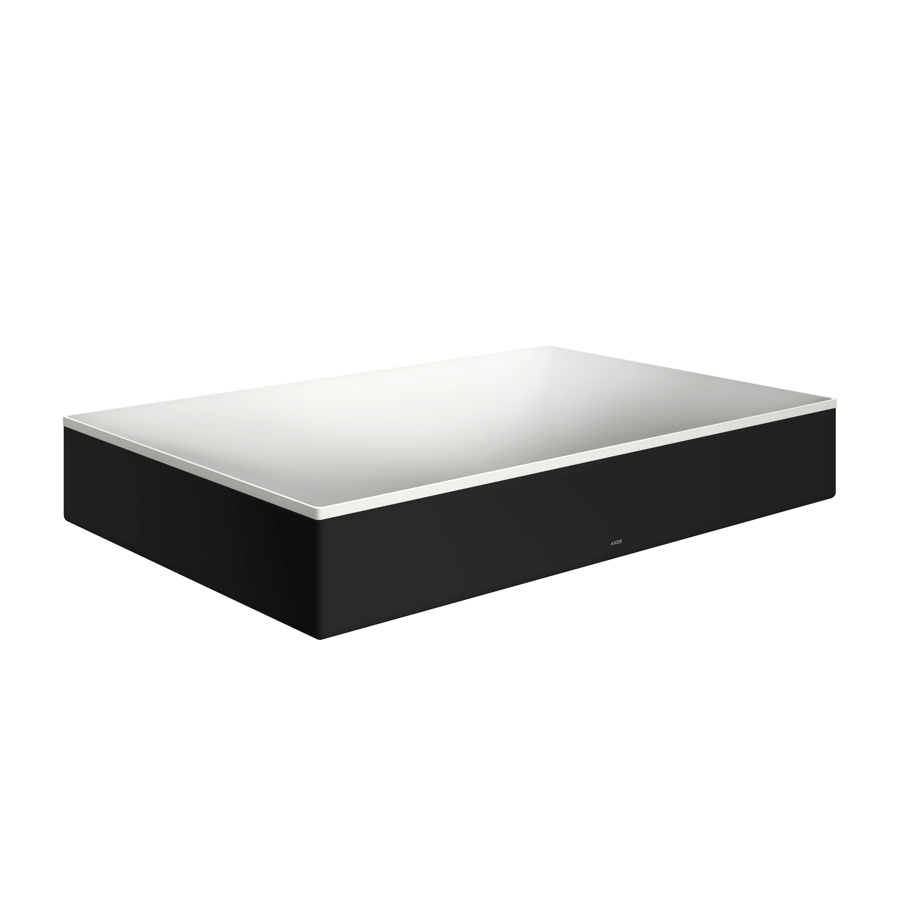 AXOR 42004670 Suite Sinks Square Sink without Overflow, 23 5/8" x 15 3/4" - Matte Black