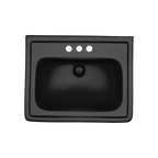 TOTO LPT532.4N#51 Promenade 24" X 19-1/4" Rectangular Pedestal Bathroom Sink For 4 Inch Center Faucets - Ebony