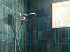 MOEN IN208C2SRN Inly  Six-Function 6-1/2" Diameter Spray Head Eco Rainshower And Handshower In Spot Resist Brushed Nickel