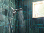 MOEN IN208C2 Chrome six-function 6-1/2" diameter spray head eco rainshower and handshower