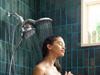 MOEN IN208C2 Chrome six-function 6-1/2" diameter spray head eco rainshower and handshower