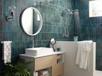 MOEN IN208C2 Chrome six-function 6-1/2" diameter spray head eco rainshower and handshower