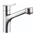 HANSGROHE 06462000 Talis S Kitchen Faucet, 2-Spray Pull-Out, 1.75 GPM - Chrome