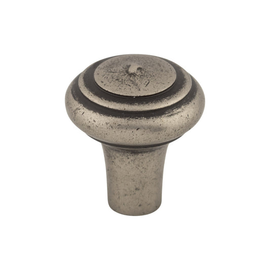 TOP KNOBS M1480 Aspen Peak 1" Diameter Round Knob - Silicon Bronze Light