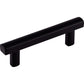 TOP KNOBS TK903BLK Hillmont 3" Center to Center Bar Pull - Flat Black