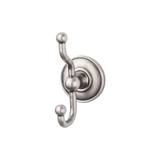 TOP KNOBS ED2APD TOP BATH (R) Edwardian Bath 5" Wall Bath Hooks - Antique Pewter