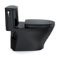 TOTO MS642124CEF#51 Nexus One-Piece Elongated 1.28 GPF Universal Height Toilet with SS124 SoftClose Seat , Ebony