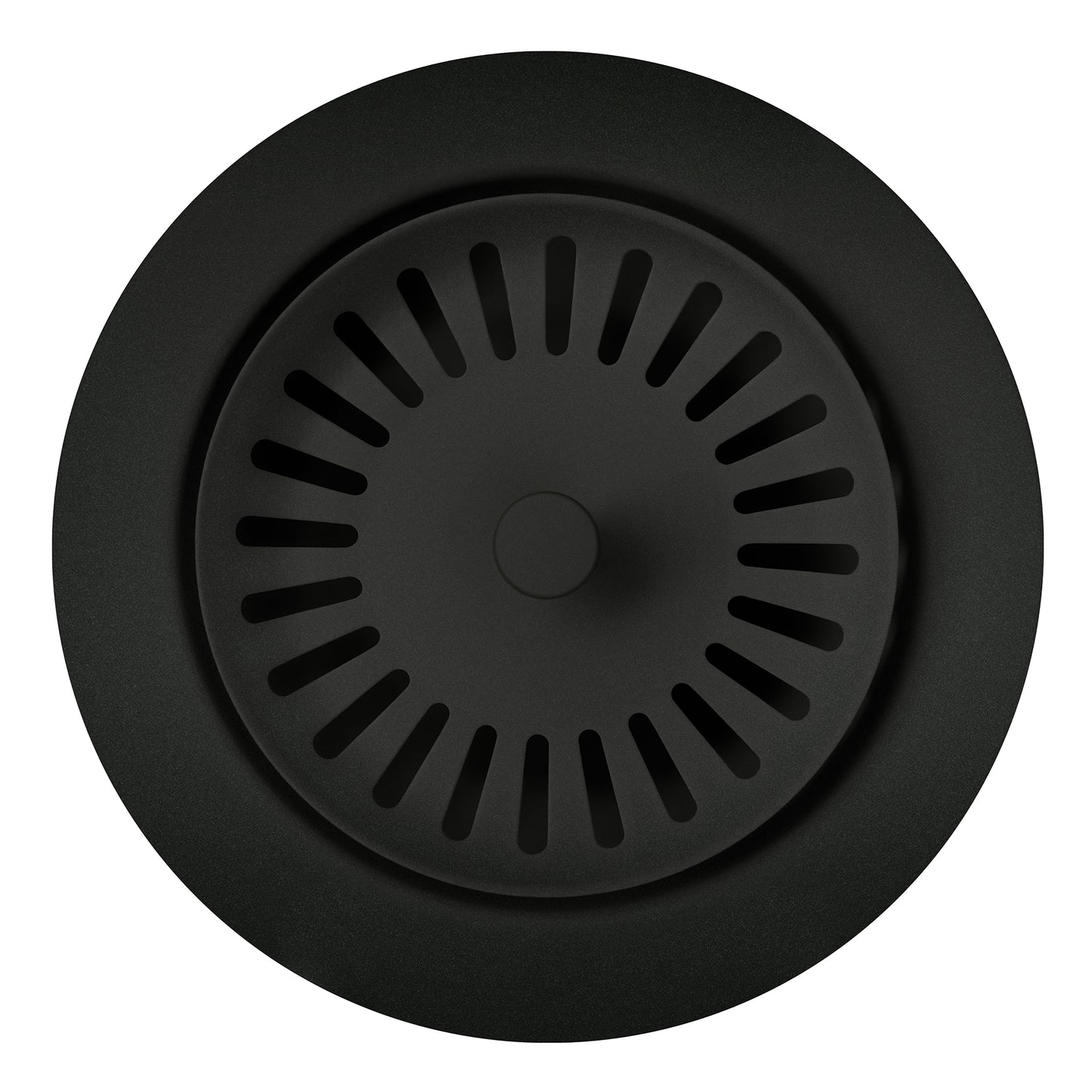 BLANCO 240339 Color-Coordinated Metal Disposal Flange - Coal Black in Coal Black