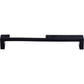 TOP KNOBS TK260BLK Modern Metro Notch Pull B 7" Center to Center Bar Pull - Flat Black