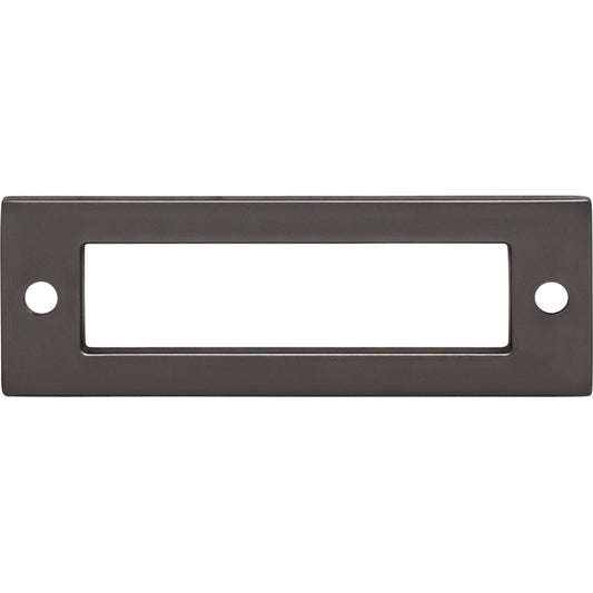 TOP KNOBS TK923AG Hollin Pull Backplate - Ash Gray