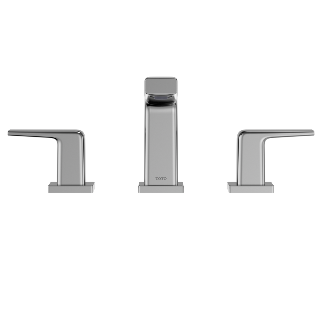 TOTO TLG10201U#CP Gb Series 1.2 Gpm Two Handle Widespread Bathroom Sink Faucet With Drain Assembly - Polished Chrome