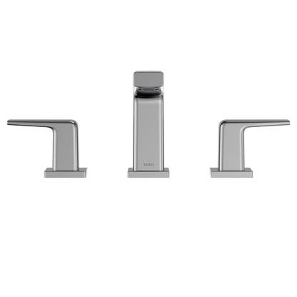 TOTO TLG10201U#CP Gb Series 1.2 Gpm Two Handle Widespread Bathroom Sink Faucet With Drain Assembly - Polished Chrome