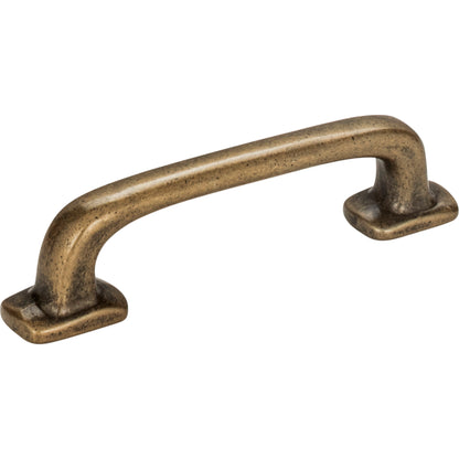 ATLAS 333-CM Distressed 3" Center to Center Bar Pull - Champagne