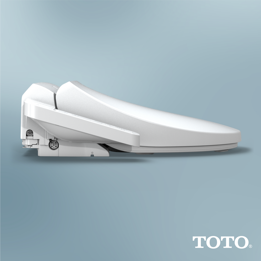 TOTO SW3004#01 Washlet A2  Electronic Bidet Toilet Seat With Heated Seat And Softclose Lid - Cotton White