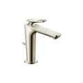 AXOR 49031831 Citterio C Single-Hole Faucet 125 CoolStart with Pop-Up Drain-Cubic Cut, 1.2 GPM - Polished Nickel