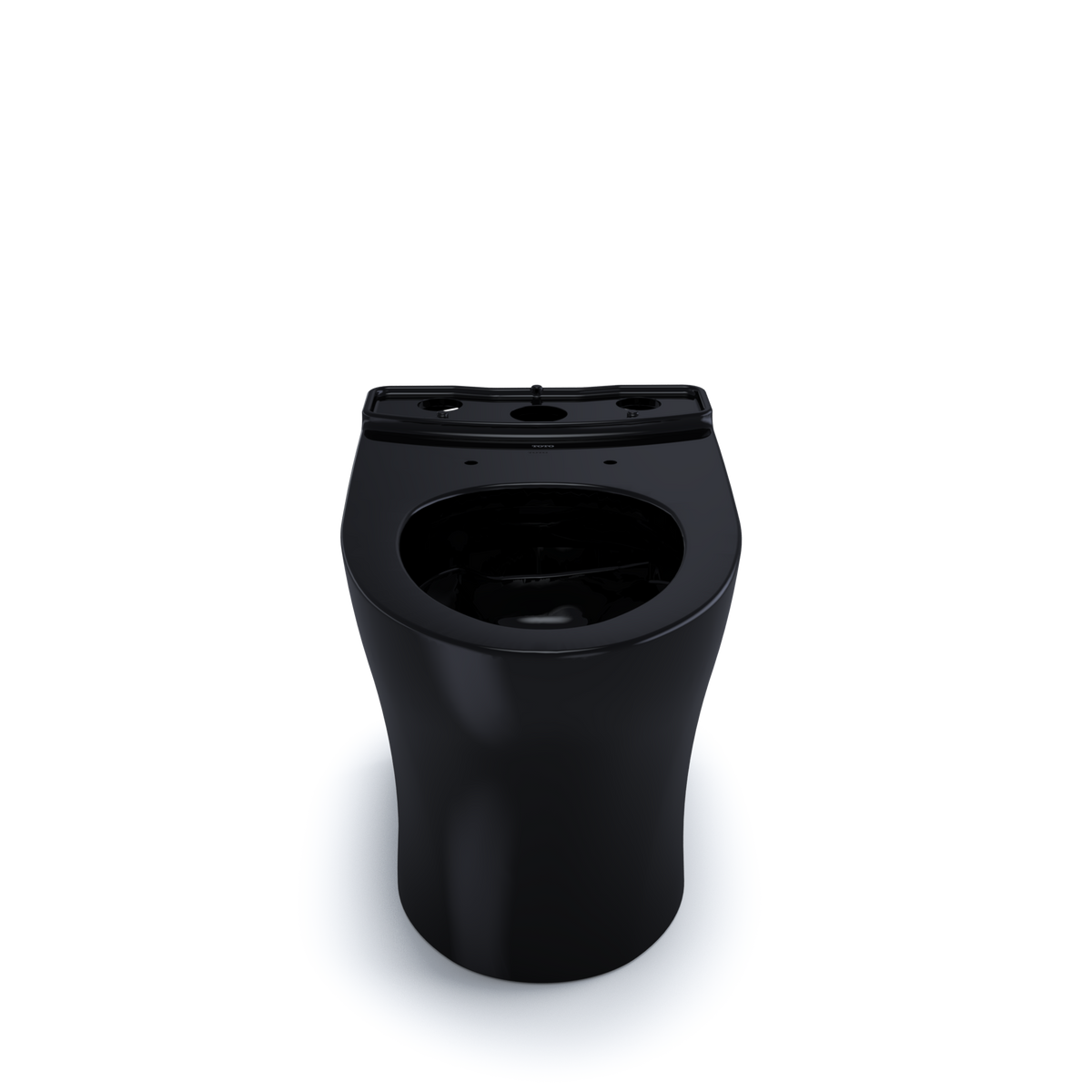 TOTO CT446CEFNT40#51 Aquia Iv Elongated Universal Height Skirted Toilet Bowl - Ebony