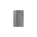 HANSGROHE 56088800 XtraStoris Rock Wall Niche with Tileable Door 12"x 6"x 5.5" - Brushed Stainless Steel
